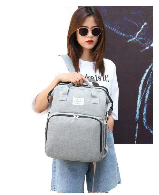 Mommy batoh pre mamičky čierna 8