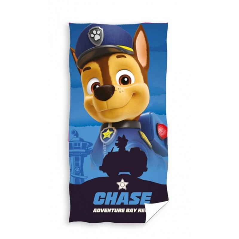 Bavlnená osuška 70/140cm Paw Patrol Chase, PAW235115