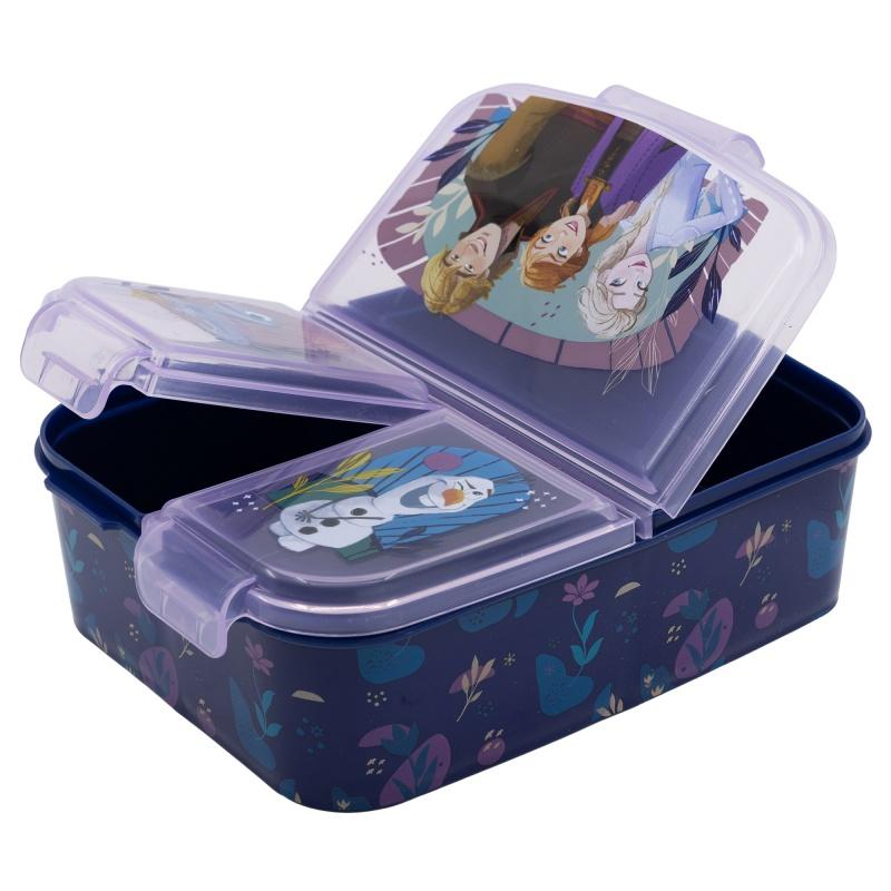 STOR Delený plastový box na desiatu DISNEY FROZEN, 74220