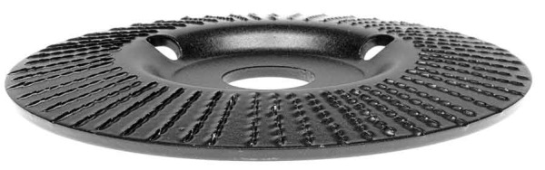 Rašpľa šikmá 125 x 3 x 22,2 mm nízky zub, TARPOL, T-17 1