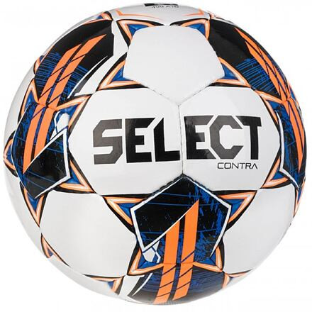 Select FB Contra 2023/24 futbalová lopta biela-oranžová veľ.4