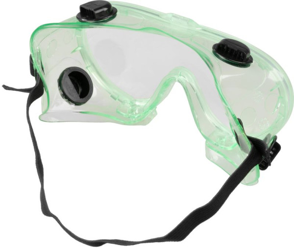 Okuliare Safetyco B403, číre, ochranné, s ventilmi, uzavreté 1