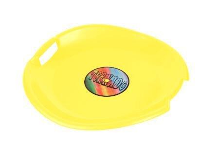 Sánkovací tanier TORNÁDO 629 PLASTKON 56cm žltá