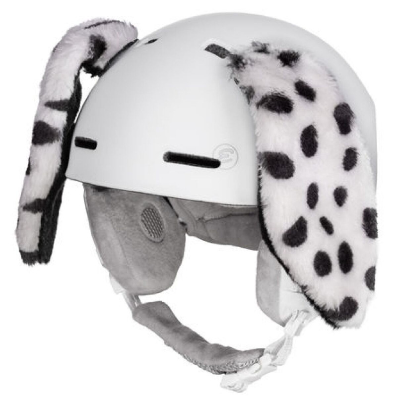 Funny Kit dekorácia na prilbu čierna-biela