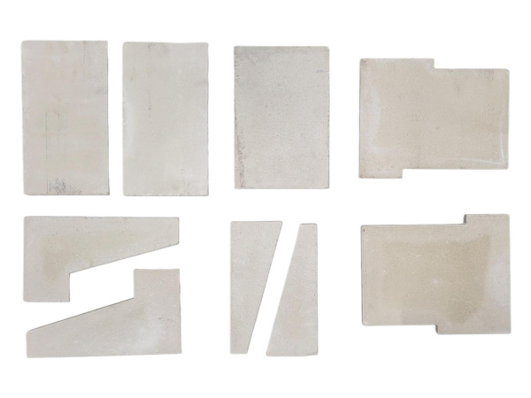 Sada šamotových tehál na Kachle Thalia Okta M