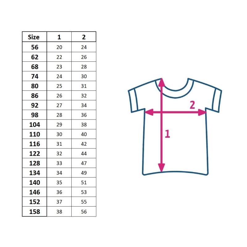 Detske bavlnené tričko s krátkym rukávom New Baby 134 (8-9 rokov) 2