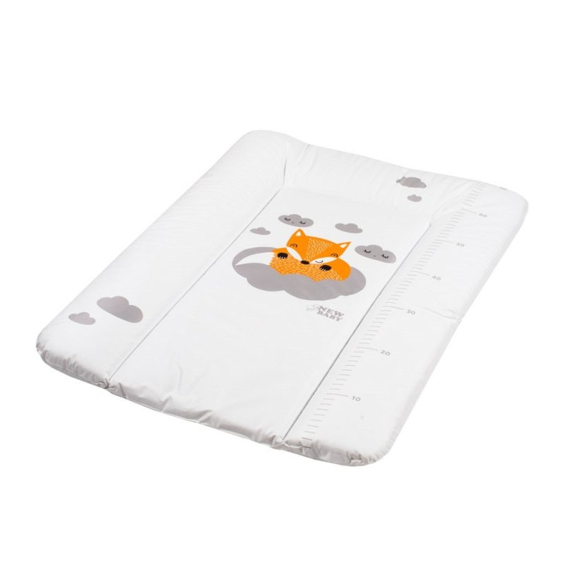 Prebaľovacia podložka mäkká New Baby Líška biela 70x50cm 1