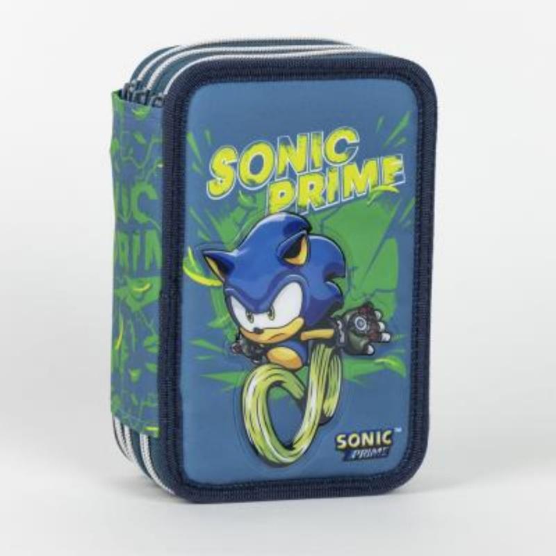 Trojposchodový peračník s náplňou Ježko Sonic, 2700001152