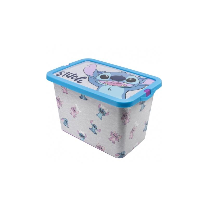 STOR Plastový úložný box Lilo & Stitch, 7L, 02434