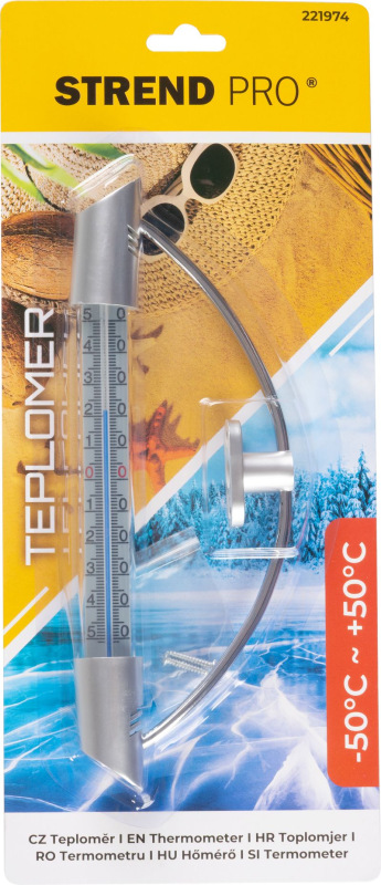 Teplomer Strend Pro TMS-135 Longbow, vonkajší, na okno, 230 mm 3