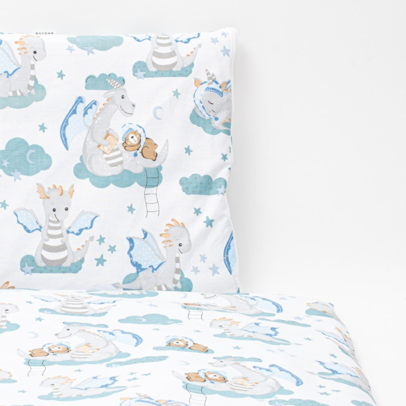 2-dielne posteľné obliečky New Baby Dráčik 90/120 cm 2
