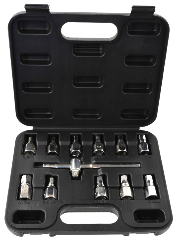 Sada kľúčov na zátky olejových vaní, GEKO 5