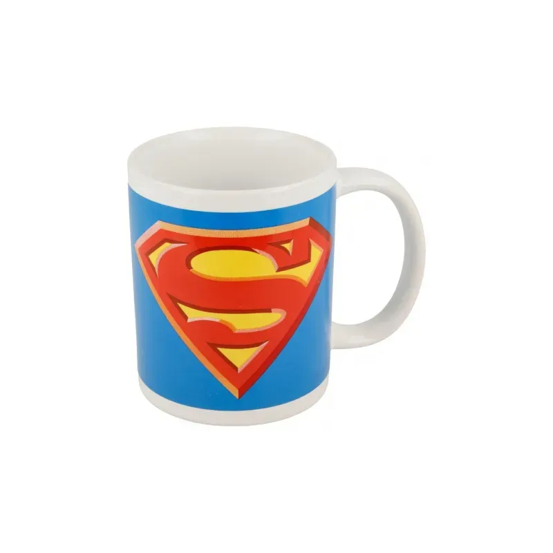 STOR Keramický hrnček SUPERMAN Crest, 325ml, 46421