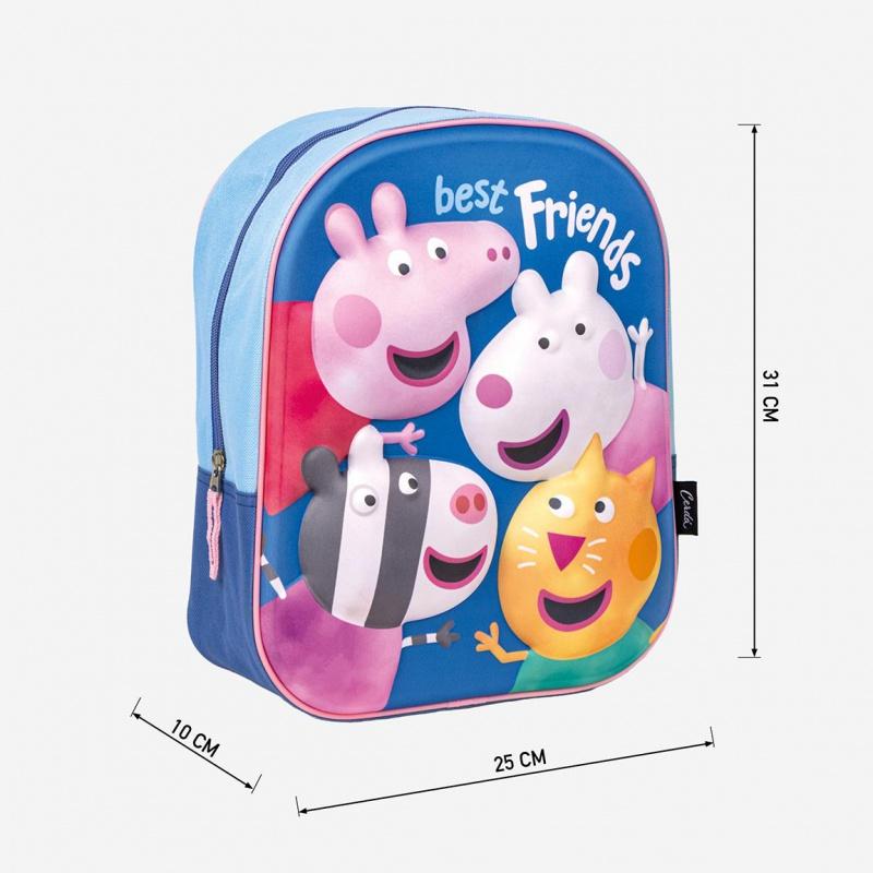 CERDÁ Detský 3D batoh Peppa Pig, 2100004342