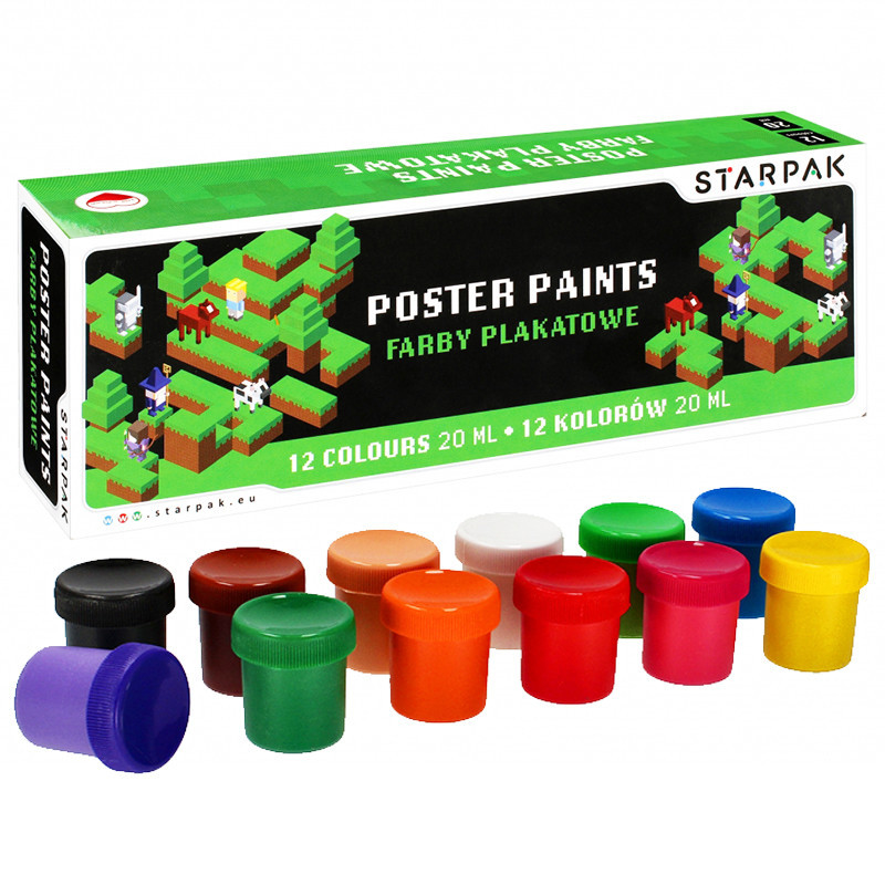 Farby Pixel Minecraft