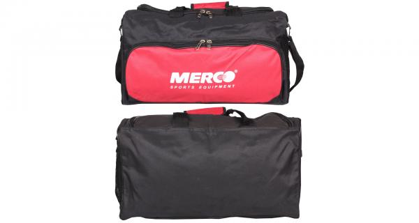 Merco Športová taška 101 čierno-červená
