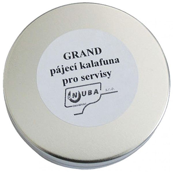 Kalafúna GRAND pre spájky v plechovej krabičke 50g, NUBA