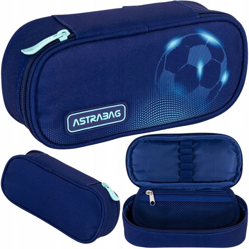 Jednokomorový peračník / puzdro AstraBAG FOOTBALL LIGHT, AC6, 503025025