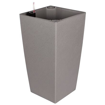 Plastkon Delto Stone samozavlažovací kvetináč 25 x 46 cm sivá