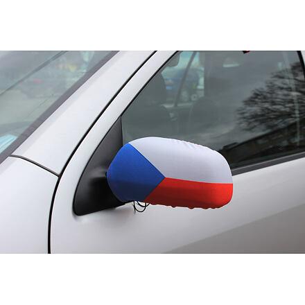 Návleky na zrkadlá CZ vlajka Česká republika 1