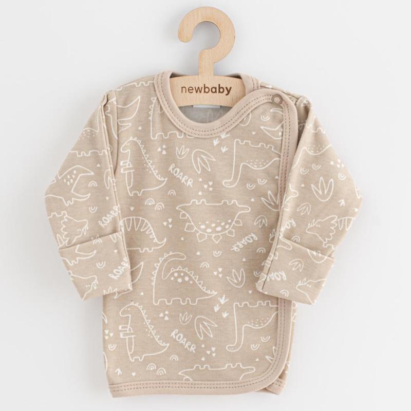 Dojčenská košieľka New Baby Classic II Uni 3ks béžová 68 (4-6m) 3