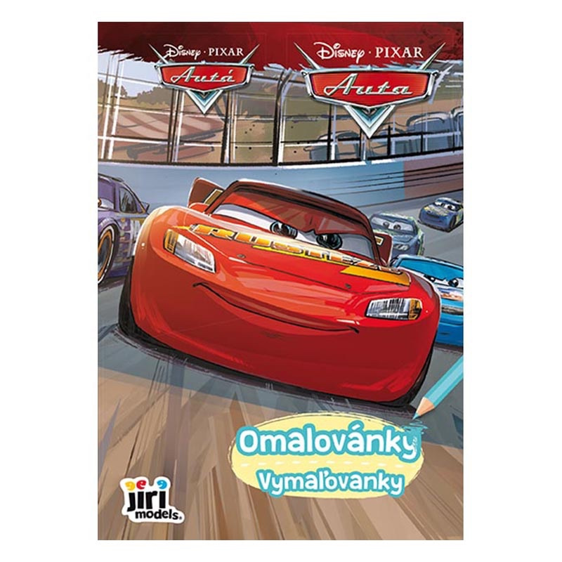 Omaľovánky A5 Autá Cars