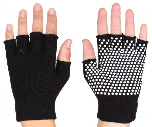 Merco Grippy G1 rukavice na jogu, bezprsté čierna
