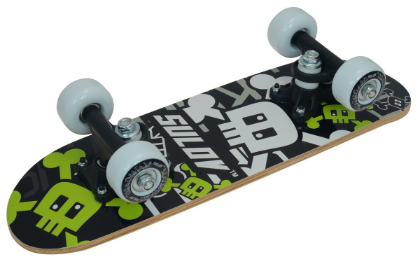 SKATEBAORD 17x5, SKULL 1