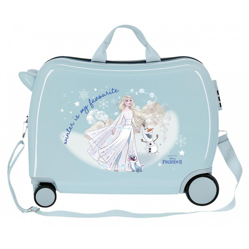 Detský cestovný kufor na kolieskach / odrážadlo DISNEY FROZEN Winter, 34L, 2319821 2