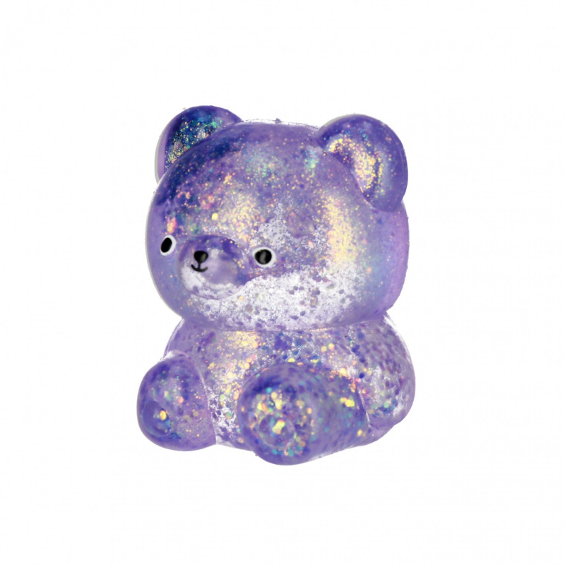 Stláčací trblietavý medvedík 2