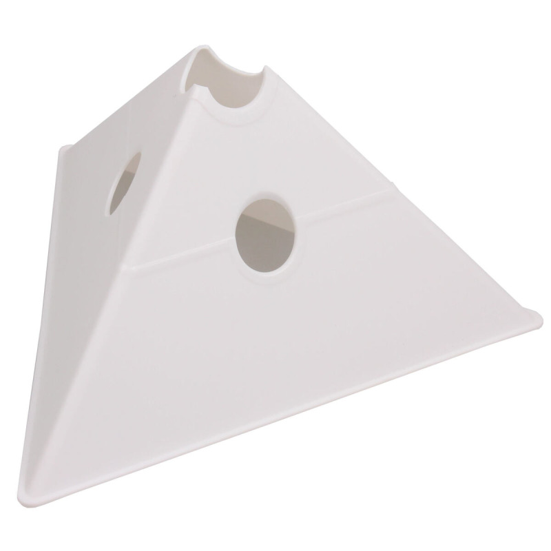 Tri Corners viacúčelové méty biela