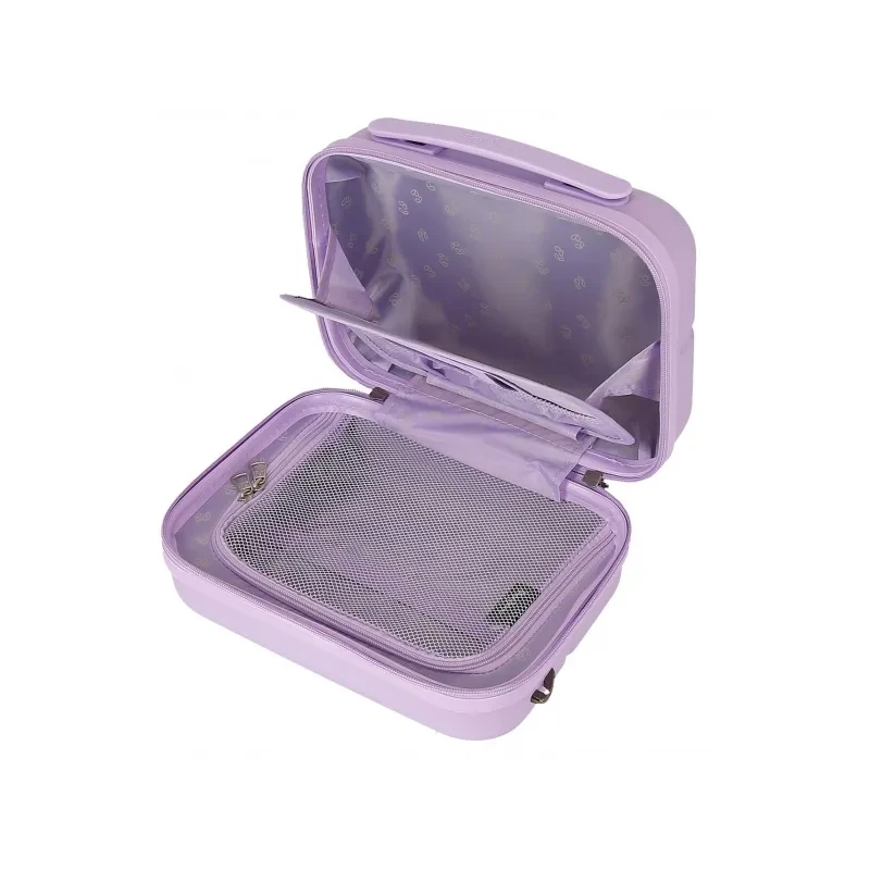 ABS Cestovný kozmetický kufrík PEPE JEANS ACCENT Lila, 21x29x15cm, 9L, 7693935 4