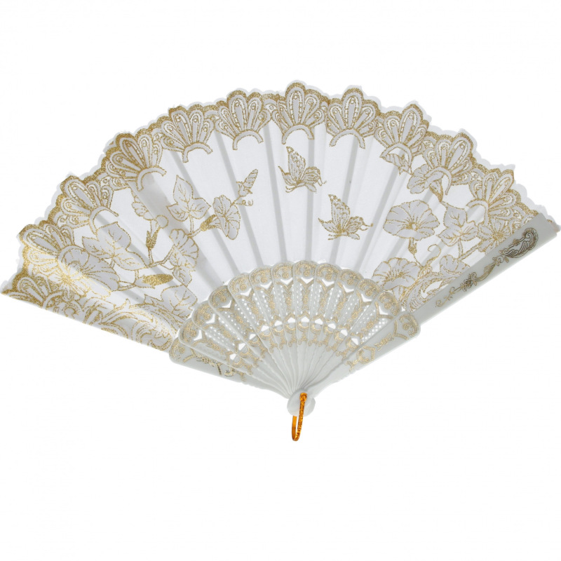 Farebný vzorovaný vejár 1