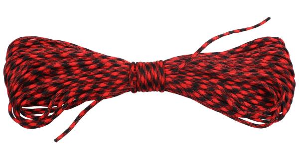 Merco 7Core polypropylenové lano 31 m, 4 mm, červená