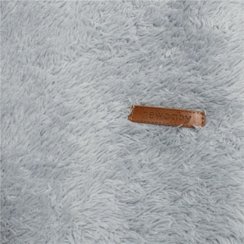 Luxusný detský zimný overal New Baby Teddy bear šedo ružový 62 (3-6m) 4