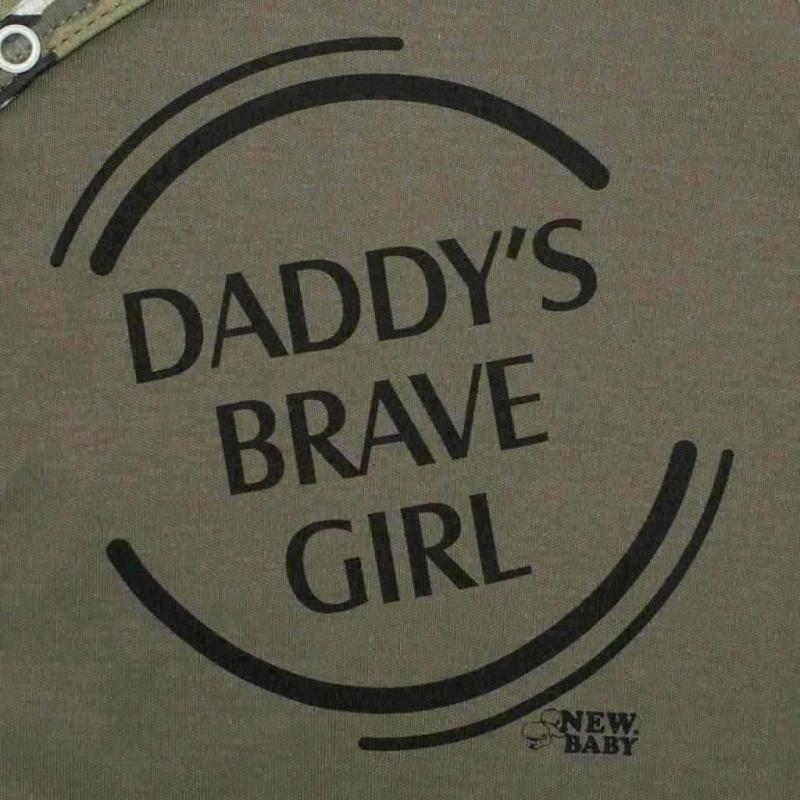 Dojčenský overal New Baby Army girl 86 (12-18m)