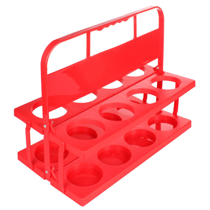 Holder 8 plastový nosič červená