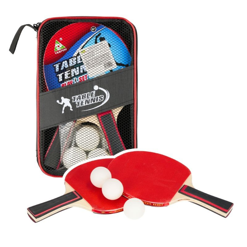 Rakety na stolný tenis v puzdre set
