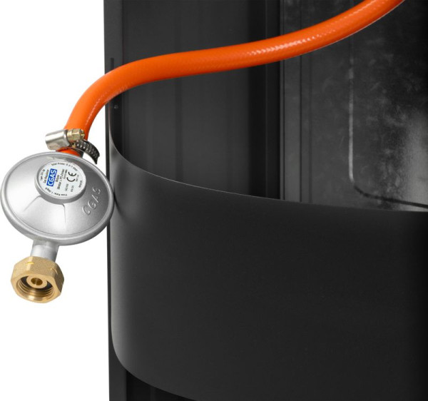 Ohrievač Strend Pro DA-201F 4,2kW, + plynová hadica a regulátor plynu, plynový, skladací 7
