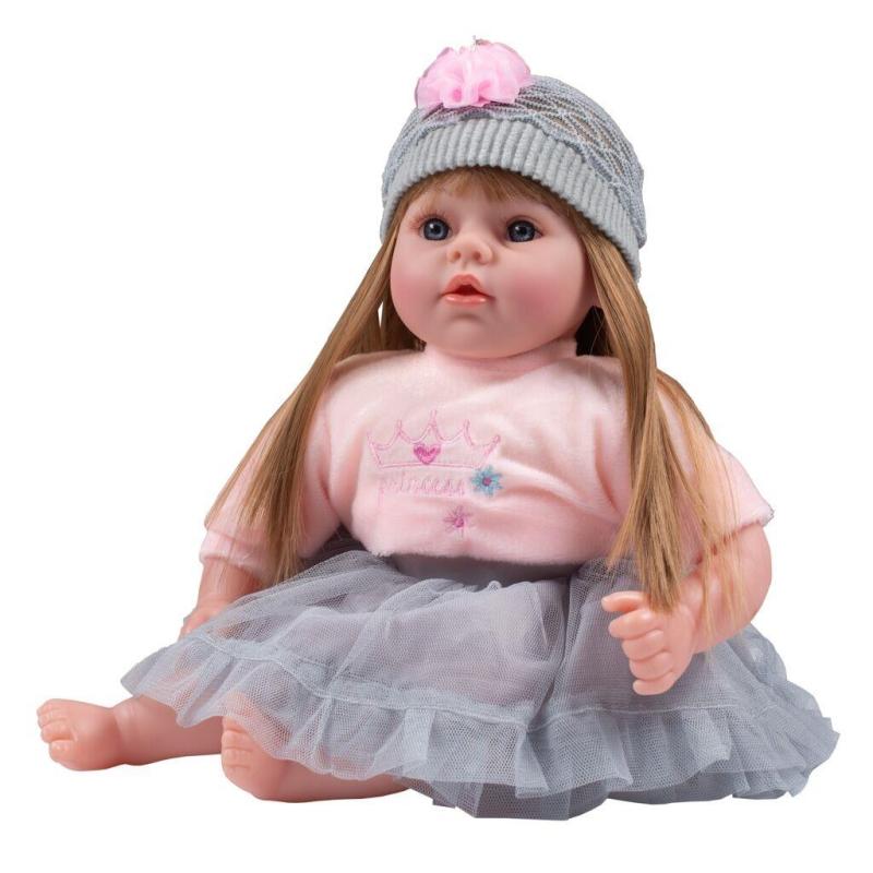 Česky hovoriaca a spievajúca detská bábika PlayTo Nina 46 cm
