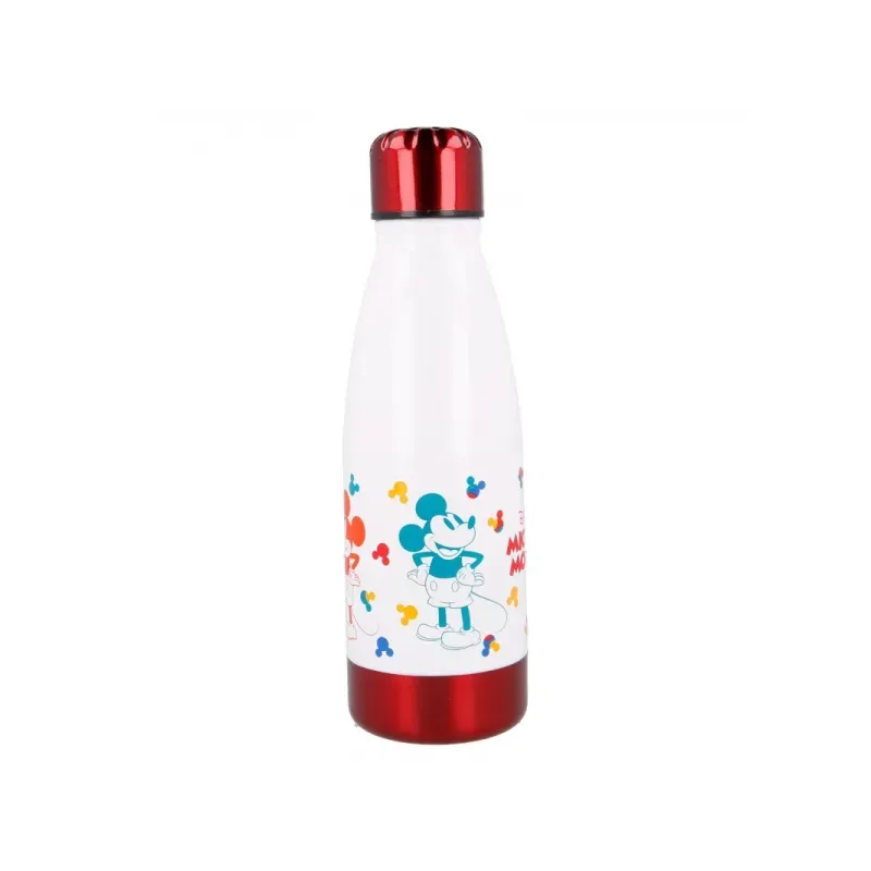 STOR Detská nerezová fľaša / termoska MICKEY MOUSE, 340ml, 60139