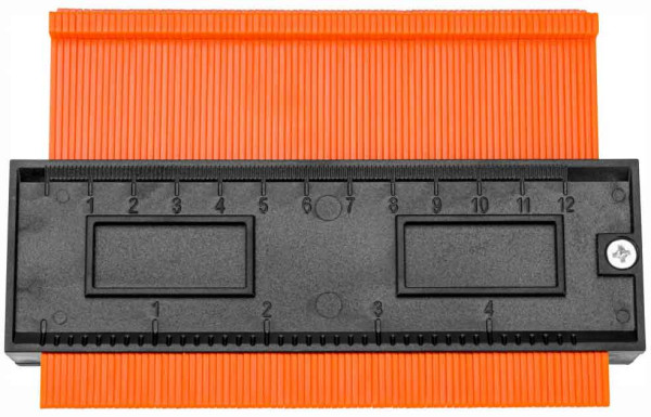 Šablóna na kopírovanie kriviek, 146x105x21 mm, PM-GSK-5T, POWERMAT 1