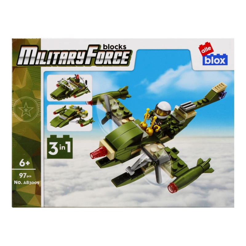 Stavebnica Armáda s postavičkou - 8 druhov 6