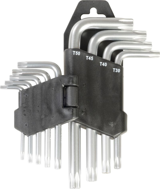 Sada kľúčov Strend Pro HK0042, 9-dielna, T10-T50, Torx, zástrčná 1