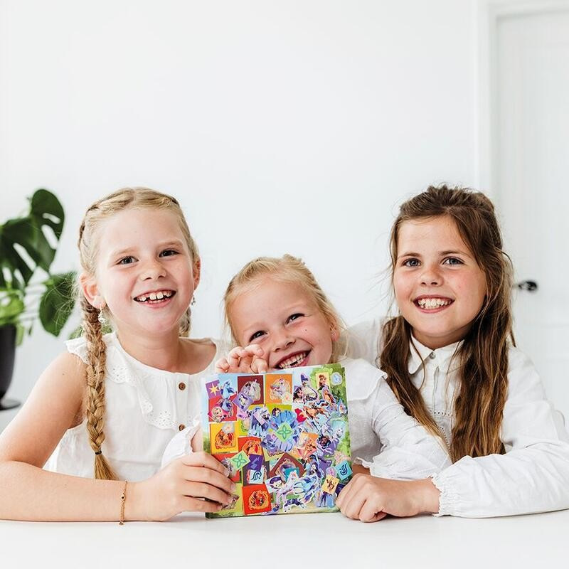 Unicorn Academy darčekový box so samolepkami 4