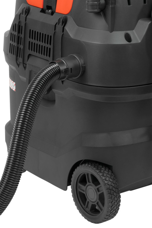 Vysávač Strend Pro MWD223, 40 lit, 1600W, priemyselný, HEPA filter, AUTOMATICKÝ oklep 7