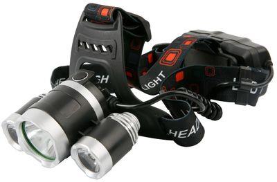 Čelovka Strend Pro Headlight H931, T6+2 XPE LED, 300 lm, 1200 mAh, USB nabíjanie