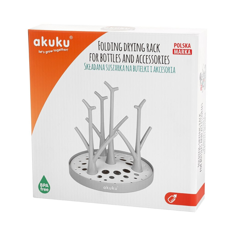 Univerzálny odkvapkávač sušička na fľaše a cumlíky Akuku STROMČEKY 4