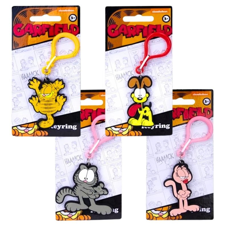 Garfield 2D Kľúčenka 4 druhy