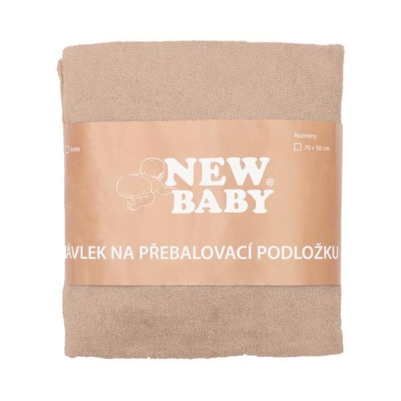 Návlek na prebaľovaciu podložku New Baby 50x70 béžový 1